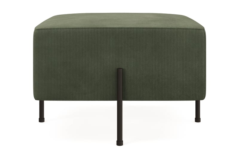 Menard Compact Sittepuff 60 cm Kvadratisk, Grønn