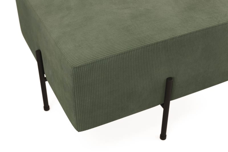 Menard Compact Sittepuff 60 cm Kvadratisk - Grønn - Møbler - Stoler - Krakk - Puff