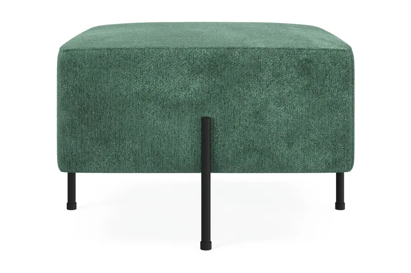 Menard Compact Sittepuff 60 cm Kvadratisk, Grønn