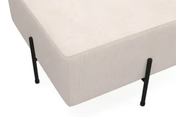 Menard Compact Sittepuff 70 cm Kvadratisk - Beige - Møbler - Stoler - Krakk - Puff
