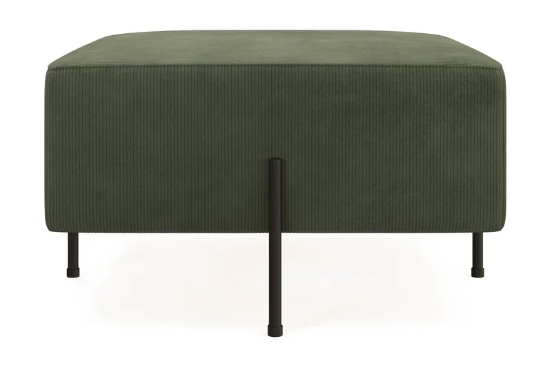 Menard Compact Sittepuff 70 cm Kvadratisk, Grønn