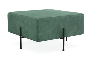 Menard Compact Sittepuff 70 cm Kvadratisk - Grønn - Møbler - Stoler - Krakk - Puff