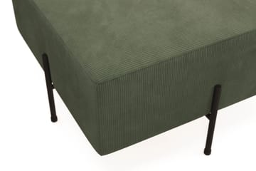 Menard Compact Sittepuff 70 cm Kvadratisk - Grønn - Møbler - Stoler - Krakk - Puff