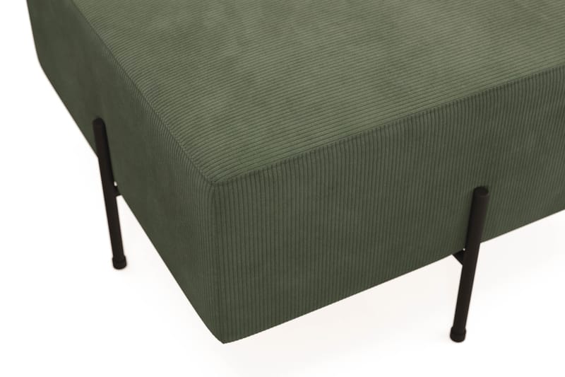 Menard Compact Sittepuff 70 cm Kvadratisk - Grønn - Møbler - Stoler - Krakk - Puff