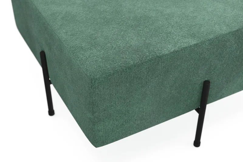 Menard Compact Sittepuff 70 cm Kvadratisk - Grønn - Møbler - Stoler - Krakk - Puff