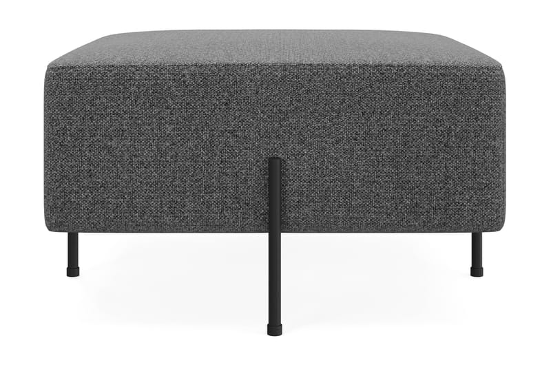 Menard Compact Sittepuff 70 cm Kvadratisk, Mørkegrå