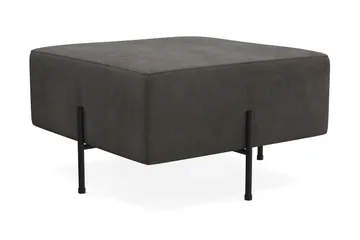 Menard Compact Sittepuff 70 cm Kvadratisk - Mørkegrå - Møbler - Stoler - Krakk - Puff