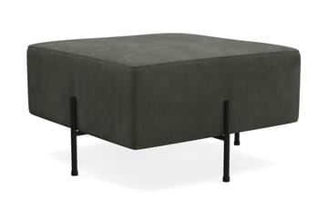 Menard Compact Sittepuff 70 cm Kvadratisk - Mørkegrønn - Møbler - Stoler - Krakk - Puff