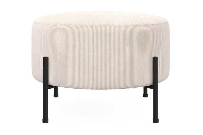 Menard Compact Sittepuff Rund 60 cm, Beige