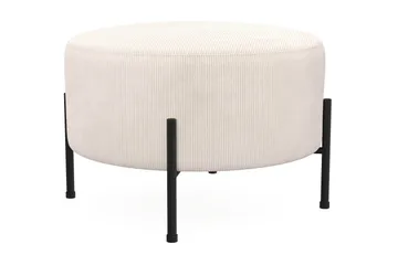 Menard Compact Sittepuff Rund 60 cm - Beige - Møbler - Stoler - Krakk - Puff