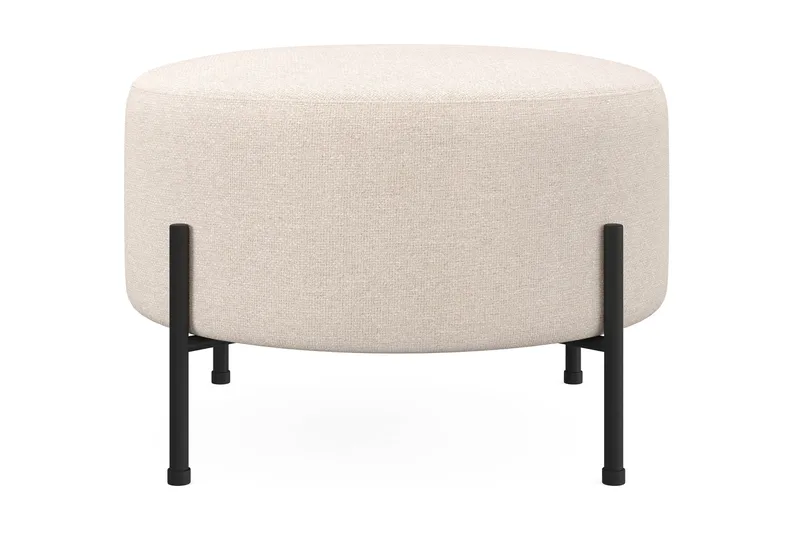 Menard Compact Sittepuff Rund 60 cm, Beige