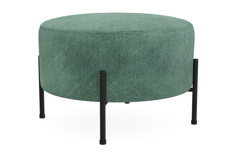 Menard Compact Sittepuff Rund 60 cm - Grønn - Møbler - Stoler - Krakk - Puff