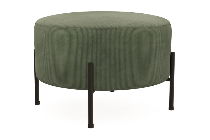 Menard Compact Sittepuff Rund 60 cm - Grønn - Møbler - Stoler - Krakk - Puff