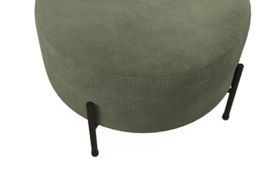 Menard Compact Sittepuff Rund 60 cm - Grønn - Møbler - Stoler - Krakk - Puff