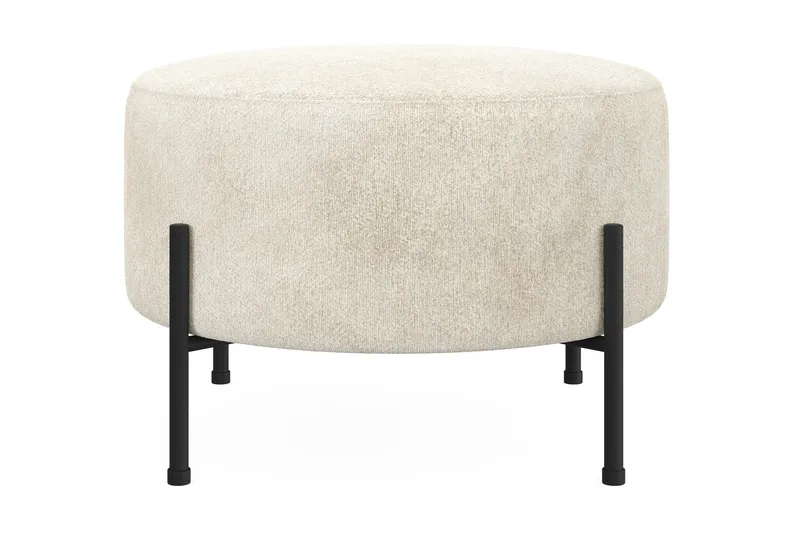 Menard Compact Sittepuff Rund 60 cm, Hvit