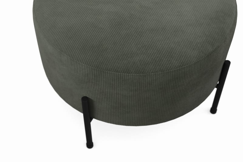 Menard Compact Sittepuff Rund 60 cm - Mørkegrønn - Møbler - Stoler - Krakk - Puff