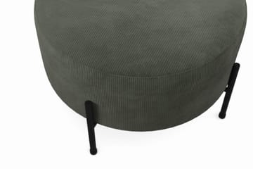 Menard Compact Sittepuff Rund 60 cm - Mørkegrønn - Møbler - Stoler - Krakk - Puff