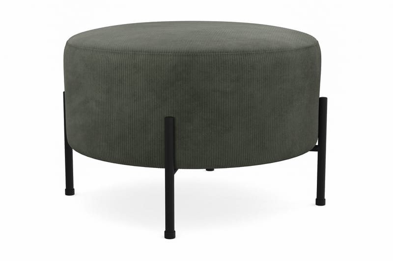 Menard Compact Sittepuff Rund 60 cm - Mørkegrønn - Møbler - Stoler - Krakk - Puff