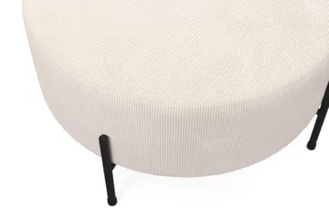 Menard Compact Sittepuff Rund 70 cm - Beige - Møbler - Stoler - Krakk - Puff