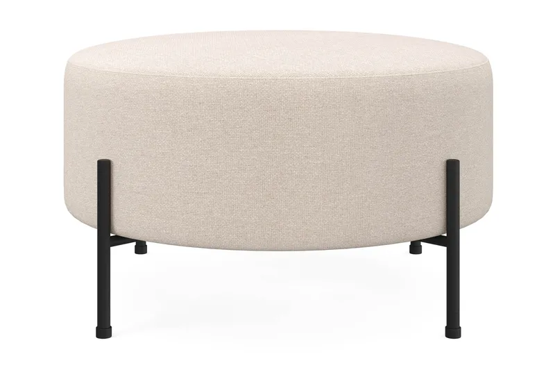 Menard Compact Sittepuff Rund 70 cm, Beige