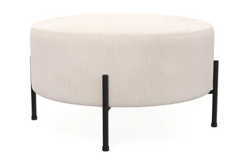 Menard Compact Sittepuff Rund 70 cm - Beige - Møbler - Stoler - Krakk - Puff