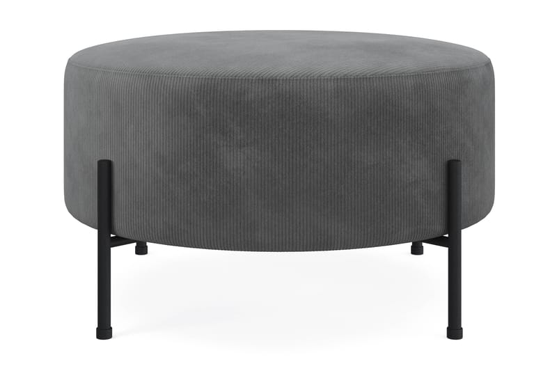 Menard Compact Sittepuff Rund 70 cm, Grå