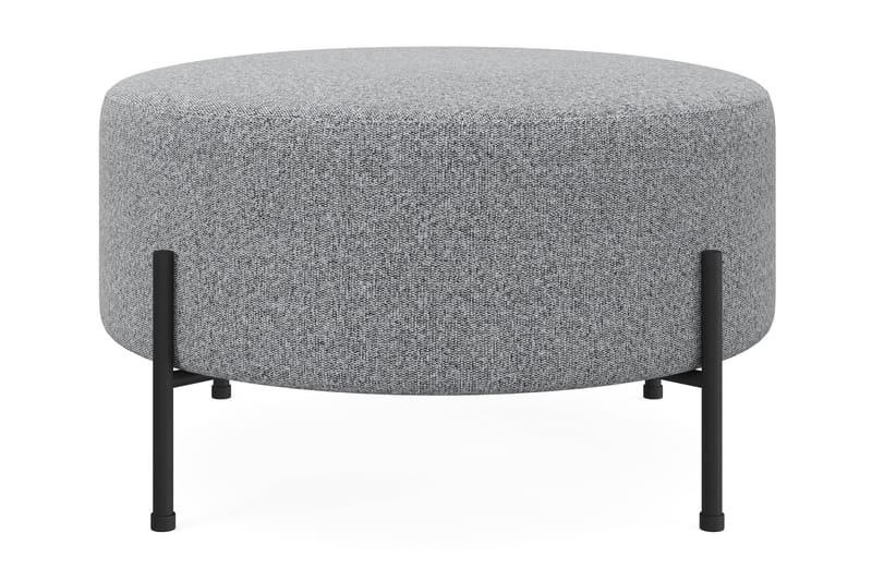 Menard Compact Sittepuff Rund 70 cm, Grå