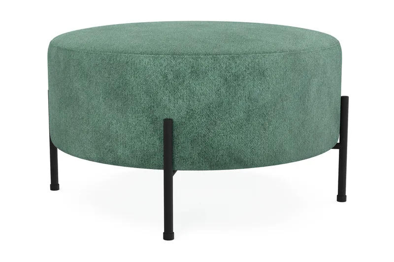 Menard Compact Sittepuff Rund 70 cm - Grønn - Møbler - Stoler - Krakk - Puff