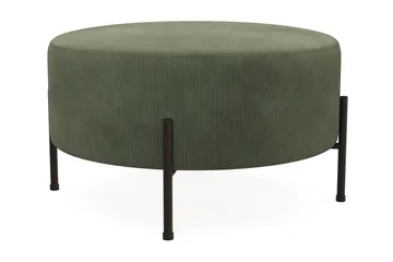 Menard Compact Sittepuff Rund 70 cm - Grønn - Møbler - Stoler - Krakk - Puff