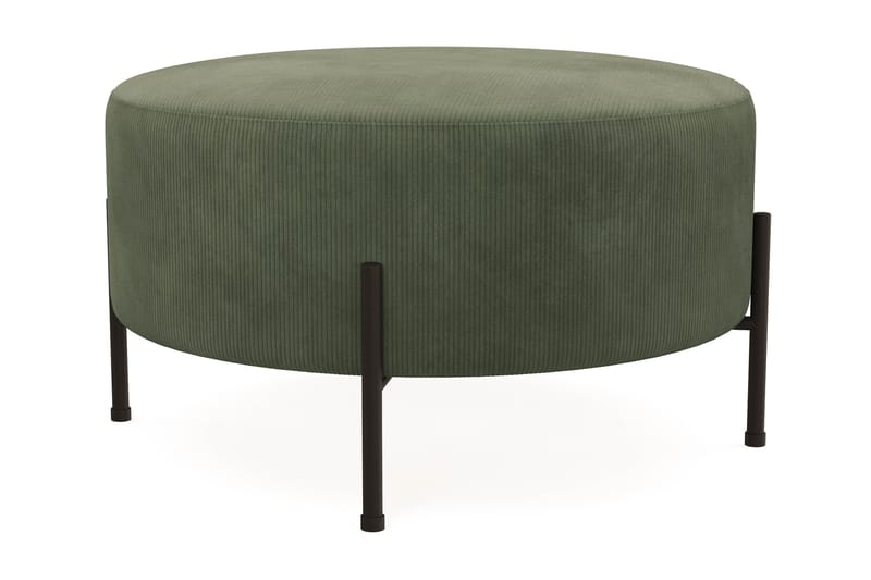 Menard Compact Sittepuff Rund 70 cm - Grønn - Møbler - Stoler - Krakk - Puff