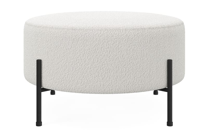 Menard Compact Sittepuff Rund 70 cm, Hvit