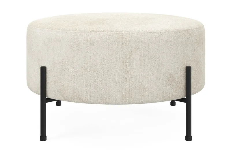 Menard Compact Sittepuff Rund 70 cm, Hvit