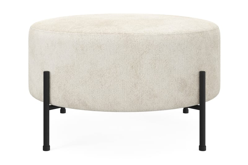 Menard Compact Sittepuff Rund 70 cm, Hvit