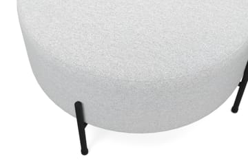 Menard Compact Sittepuff Rund 70 cm - Lys grå - Møbler - Stoler - Krakk - Puff