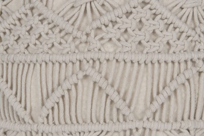 Mogilevsky Sittepuff 40x40 cm - Beige - Møbler - Stoler - Krakk - Puff