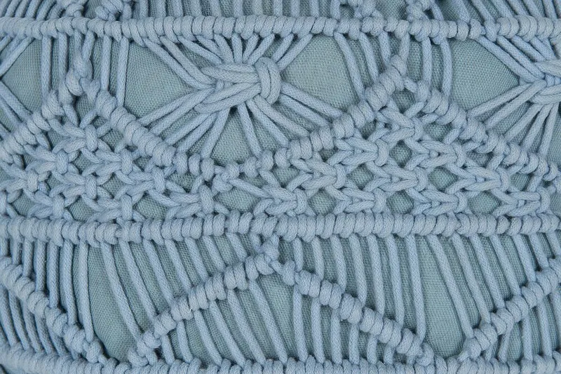 Mogilevsky Sittepuff 40x40 cm - Blå - Møbler - Stoler - Krakk - Puff