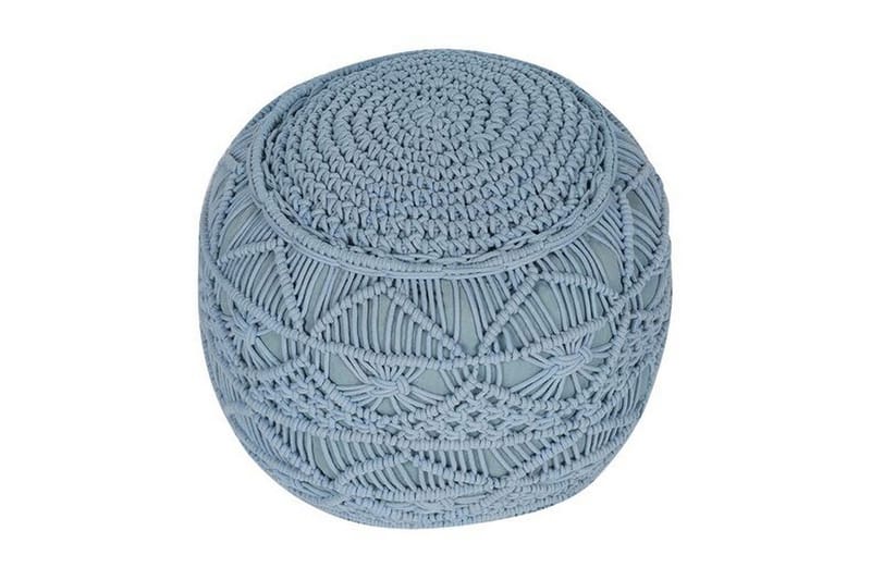 Mogilevsky Sittepuff 40x40 cm, Blå