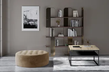 Montyda Sittepuff Rund - Beige - Møbler - Stoler - Krakk - Puff