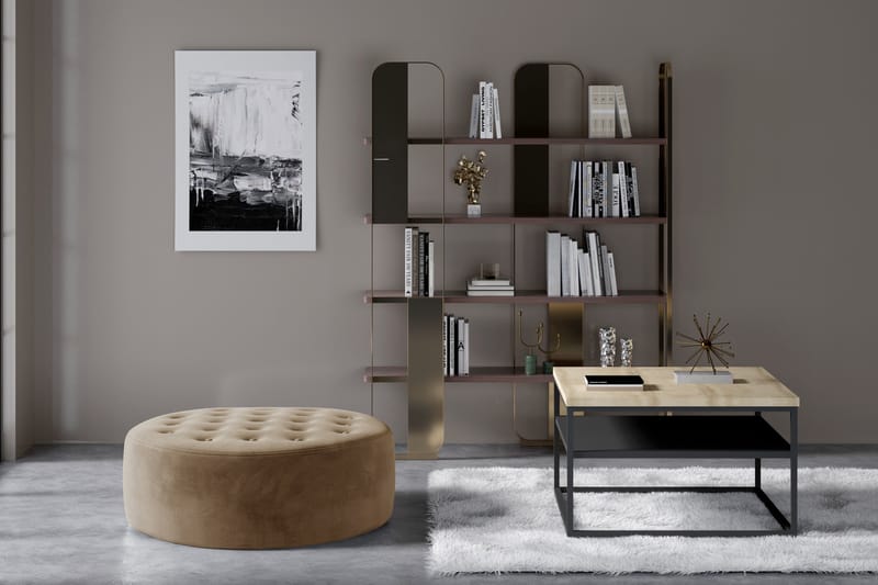 Montyda Sittepuff Rund - Beige - Møbler - Stoler - Krakk - Puff