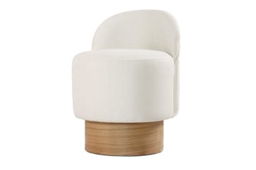 Muktan Sittepuff 47 cm - Cream - Møbler - Stoler - Krakk - Puff