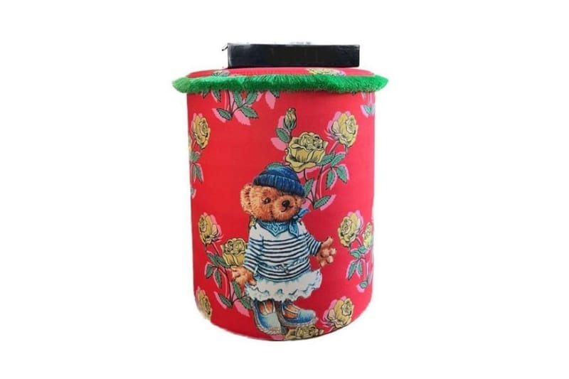 Multan Sittepuff 45 cm, Flerfarget