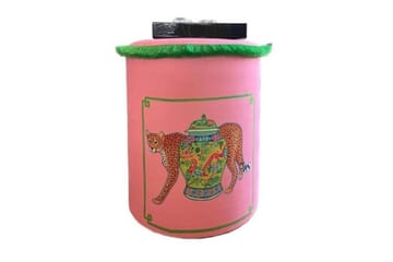 Multan Sittepuff 45 cm - Flerfarget - Møbler - Stoler - Krakk - Puff