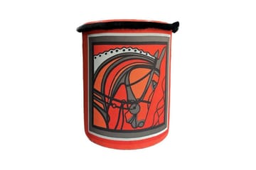 Multan Sittepuff 45 cm - Oransje - Møbler - Stoler - Krakk - Puff