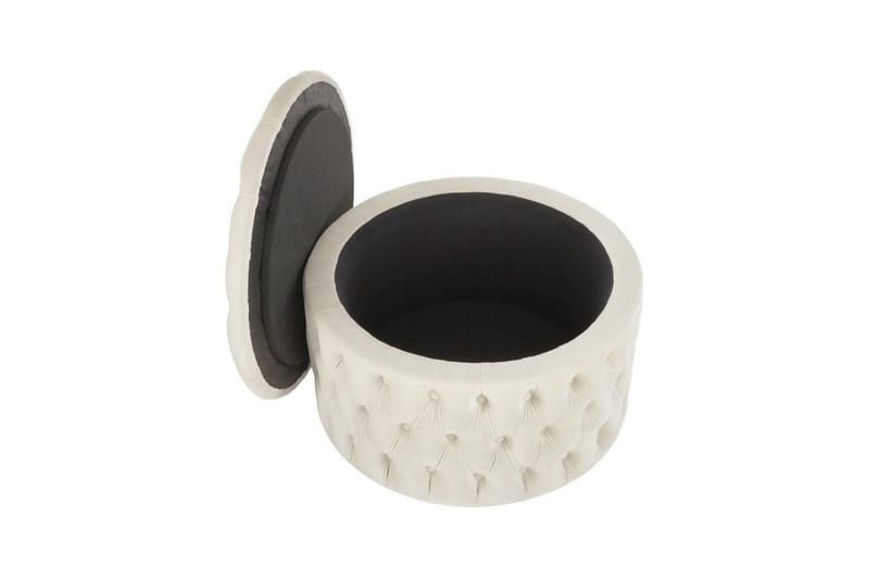 Munder Sittepuff 70 cm - Hvit - Møbler - Stoler - Krakk - Puff