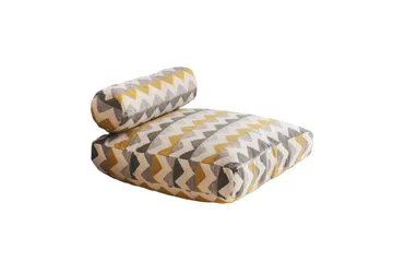 Munkad Sittepuff 70 cm - Flerfarget - Møbler - Stoler - Krakk - Puff
