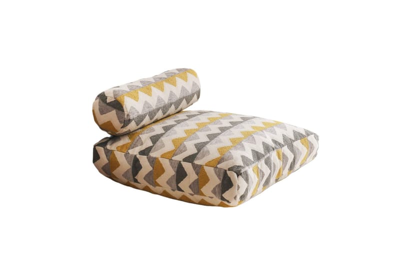 Munkad Sittepuff 70 cm - Flerfarget - Møbler - Stoler - Krakk - Puff