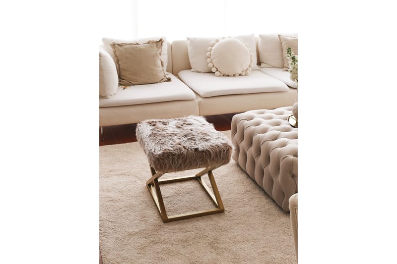 Murmu Sittepuff 50 cm - Brun - Møbler - Stoler - Krakk - Puff