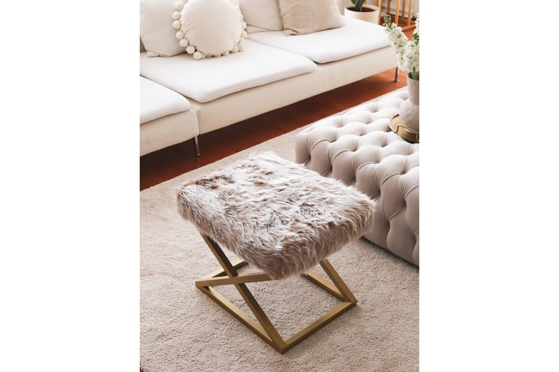 Murmu Sittepuff 50 cm - Brun - Møbler - Stoler - Krakk - Puff