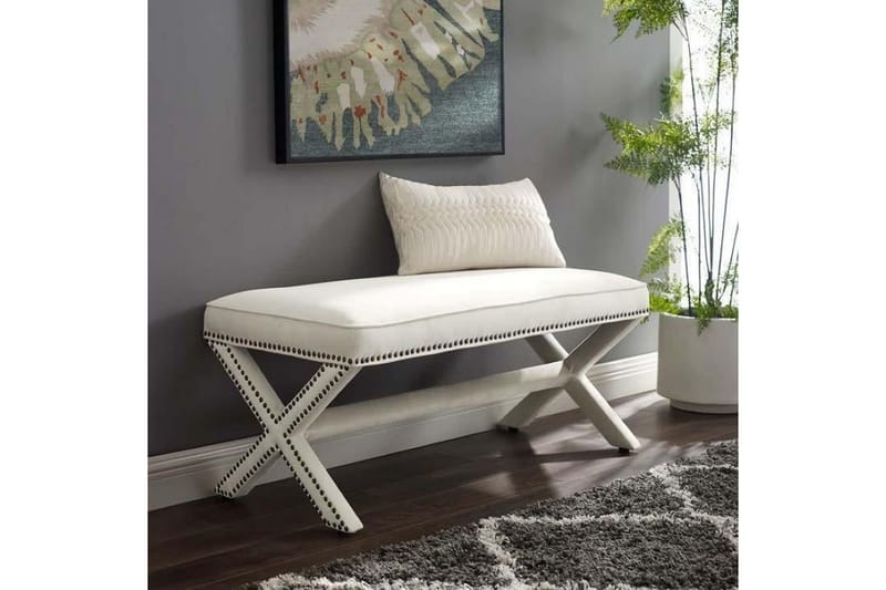 Mursida Sittepuff 120 cm, Hvit