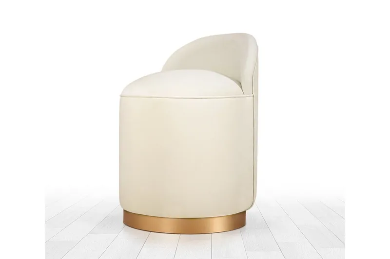 Murwillumbah Sittepuff 45 cm - Beige - Møbler - Stoler - Krakk - Puff